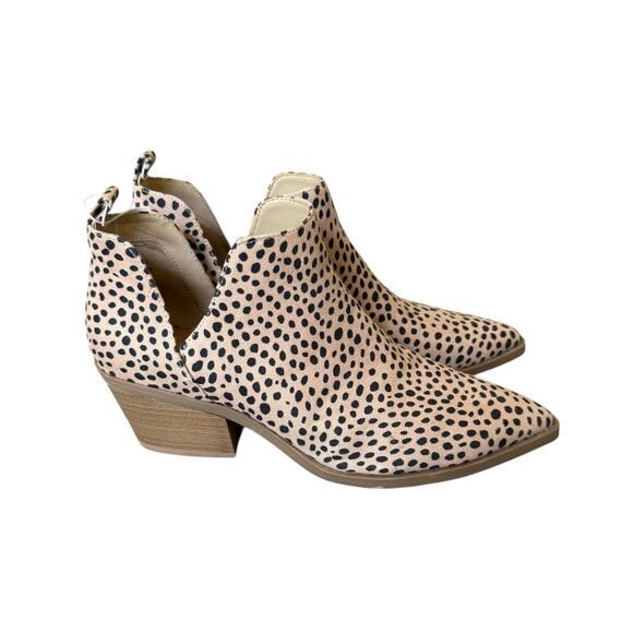 NEW Universal Thread Cari Ankle Bootie Cheetah Print Size 9.5 - Picture 1 of 6
